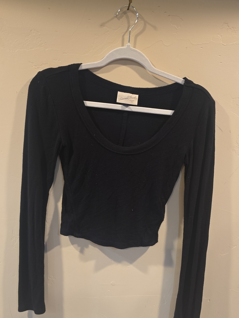 3- Small Universal Long Sleeve Crop Top